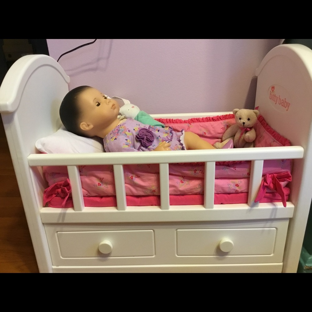 American Girl Bitty Baby Crib